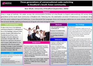 Code-switching poster